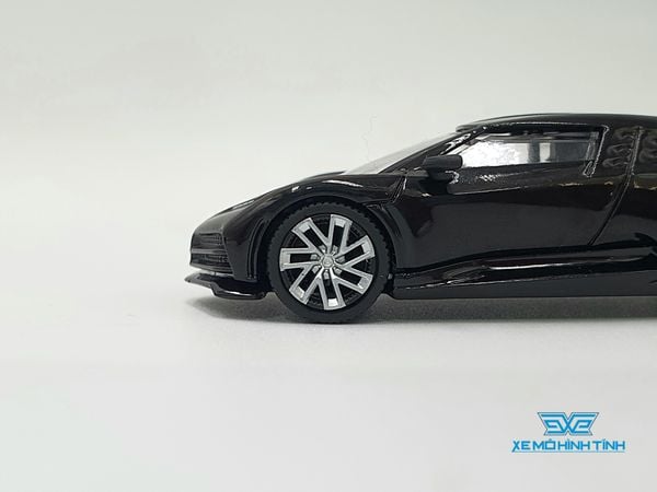 Xe mô hình Bugatti Centodieci Black LHD 1:64 MiniGT (Đen)