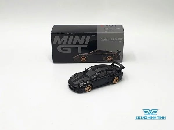Xe Mô Hình Porsche 911(991) GT2 RS Weissach Package Black LHD 1:64