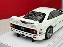 Xe Mô Hình Ferrari F40 1:18 GL Model ( Trắng )