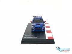 Xe Mô Hình Subaru WRX STI NBR 24H Challenge 2014 1:64 Tarmac Works ( Xanh Dương )