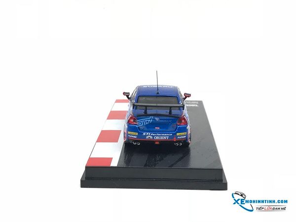 Xe Mô Hình Subaru WRX STI NBR 24H Challenge 2014 1:64 Tarmac Works ( Xanh Dương )