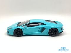 Xe Mô Hình Lamborghini Aventador LP700-4 1:24 Welly ( Xanh )