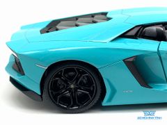 Xe Mô Hình Lamborghini Aventador LP700-4 1:24 Welly ( Xanh )