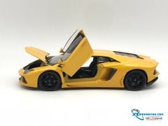 XE MÔ HÌNH LAMBORGHINI AVENTADOR LP 700-4 1:24 WELLY (VÀNG)