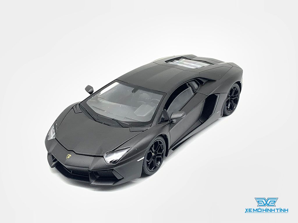 Xe Mô Hình Lamborghini Aventador Lp700 1:24 Welly (Đen) – Shop Xe Mô Hình  Tĩnh
