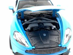 Xe Mô Hình Aston Martin Vanquish 1:24 Welly ( Xanh Dương )