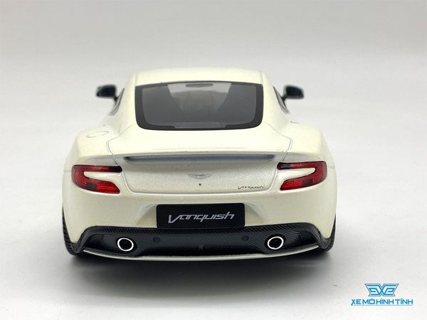 Xe Mô Hình Aston Martin Vanquish 1:24 Welly ( Trắng )