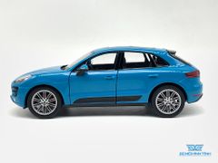 Xe Mô Hình Porsche Macan 1:24 Welly ( Xanh ngọc )