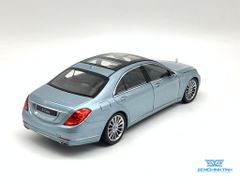 Xe Mô Hinh Mercedes-Benz S-Class 1:24 Welly ( Xanh Bạc )