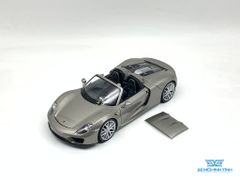 Xe Mô Hình Porsche 918 Spyder 1:24 Welly ( Xám )