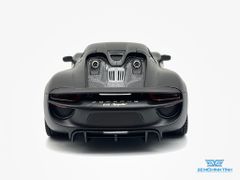 Xe Mô Hình Porsche 918 Spyder 1:24 Welly ( Đen Nhám )