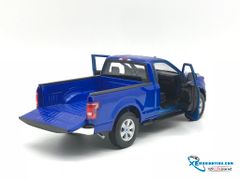 Xe Mô Hình Ford F-150 2015 1:24 Welly ( Xanh Dương )