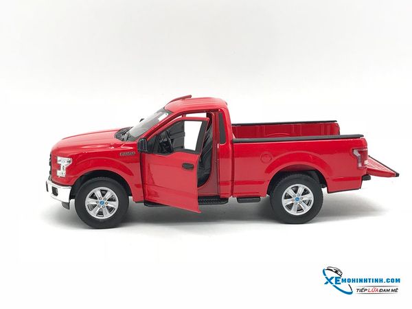 Xe Mô Hình Ford F-150 2015 1:24 Welly ( Đỏ )