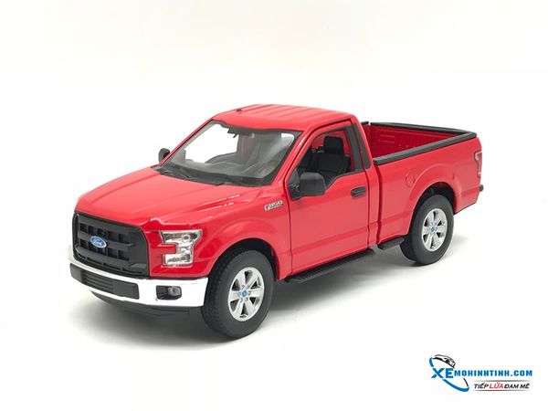 Xe Mô Hình Ford F-150 2015 1:24 Welly ( Đỏ )