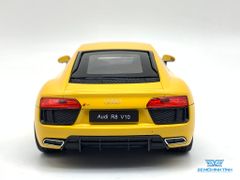 Xe Mô Hình Audi R8 V10 2016 1:24 Welly (Vàng )