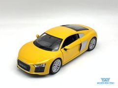 Xe Mô Hình Audi R8 V10 2016 1:24 Welly (Vàng )