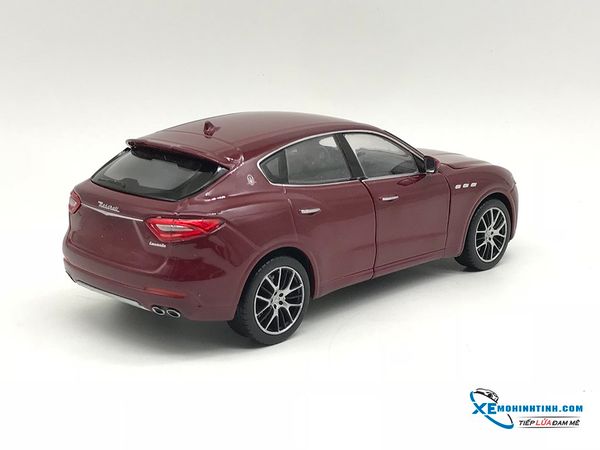 Xe Mô Hình MASERATI LEVANTE 1:24 Welly ( Đỏ đô )