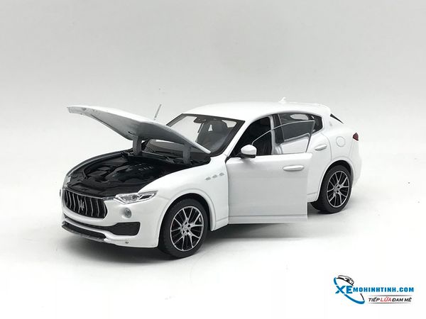 Xe Mô Hình Maserati Levante 1:24 Welly ( Trắng )