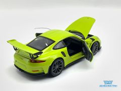 Xe Mô Hình Porsche 911 GT3 RS 2016 1:24 Welly ( Xanh Chuối )