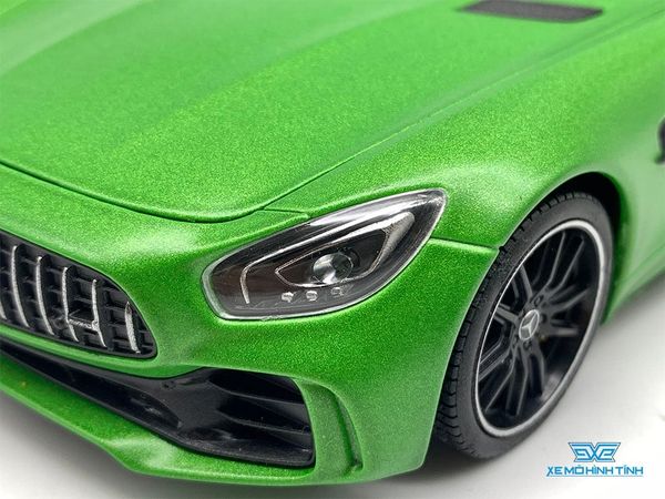 Xe Mô Hình Mercedes - AMG GT R 1:24 Welly ( Xanh Chuối )