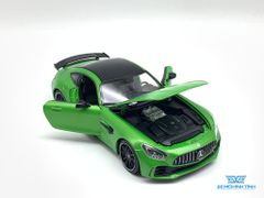 Xe Mô Hình Mercedes - AMG GT R 1:24 Welly ( Xanh Chuối )