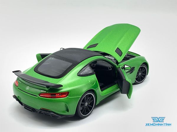 Xe Mô Hình Mercedes - AMG GT R 1:24 Welly ( Xanh Chuối )