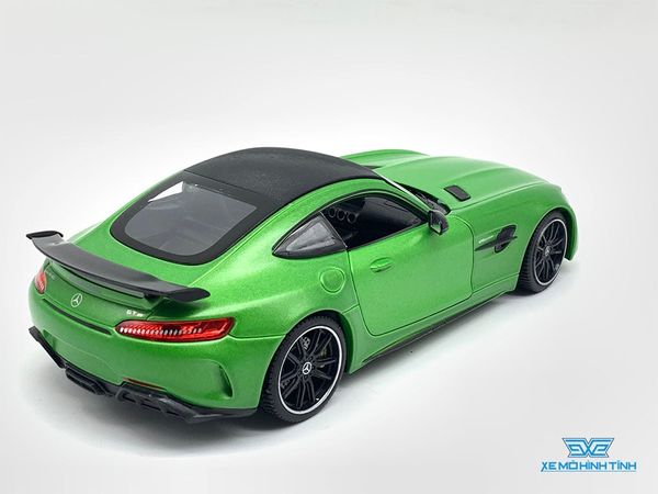 Xe Mô Hình Mercedes - AMG GT R 1:24 Welly ( Xanh Chuối )