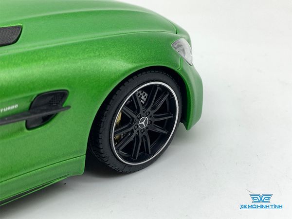 Xe Mô Hình Mercedes - AMG GT R 1:24 Welly ( Xanh Chuối )