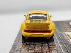 Xe Mô Hình Porsche 911 Turbo 1:64 Schuco ( Vàng )