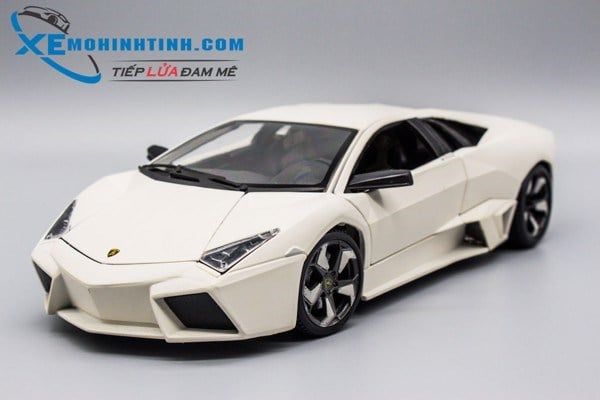 XE MÔ HÌNH LAMBORGHINI REVENTON 1:18 BBURAGO (TRẮNG)