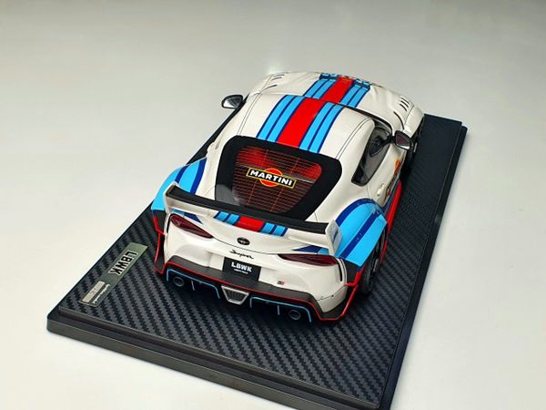 Xe Mô Hình LB-Works Toyota Supra (A90) Martini 1:18 Ignition Models ( Martini )