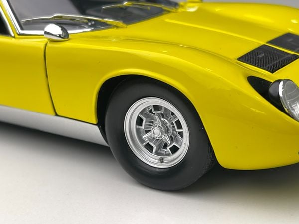 Xe Mô Hình Lamborghini Miura P400SV Kyosho ( Vàng )