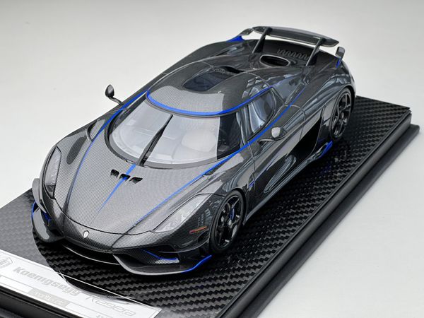 Xe Mô Hình Koenigsegg Regera 1:18 FrontiArt ( Carbon )