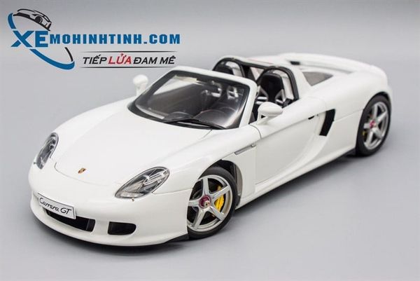 XE MÔ HÌNH PORSCHE CARRERA GT 1:18 AUTOART (TRẮNG)