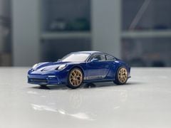 Xe mô hình Porsche 911 GT3 Touring 1:64 MiniGT (Xanh)