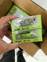 Xe Mô Hình Vertex Rx-7 FD3S Light Green 1:64 Tarmac Works ( Xanh Lá )