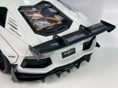 Xe Mô Hình Lamborghini Aventador Liberty Walk LB-Works Limited Edition 1:18 Autoart (Trắng Metallic)