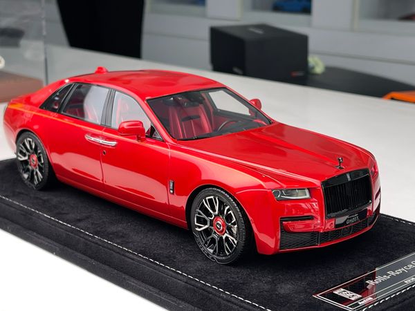 Xe Mô Hình Rolls-Royce Ghost 1:18 HH Model ( Metallic Red ) ( 15 - 3 )