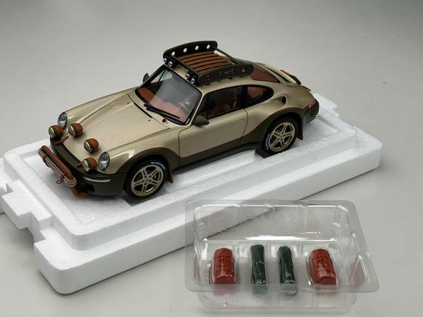 Xe Mô Hình Ruf Rodeo Prototype - 2020 1:18 Almost Real ( Sand Gold )