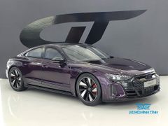 Xe Mô Hình Audi RS E-Tron GT 1:18 GTSpirit ( Tím )