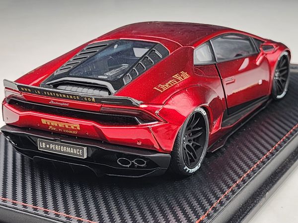 XE MÔ HÌNH LAMBORGHINI HURACAN LB 1:18 ACM (ĐỎ)