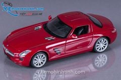 XE MÔ HÌNH MERCEDES-BENZ SLS 1:24 WELLY-FX (ĐỎ)