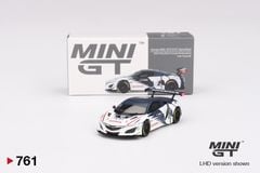 Xe Mô Hình Honda NSX GT3 Evo Alphatauri Yuki Tsunoda 2023 1:64 MiniGT (Trắng)