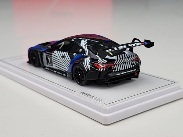 Xe Mô Hình BMW M4 GT3 Test Car Ver1 1:43 TSM Model ( Xanh )