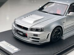 Xe Mô Hình Nissan Skyline R34 Z-Tune 1:18 One Model ( Bạc )