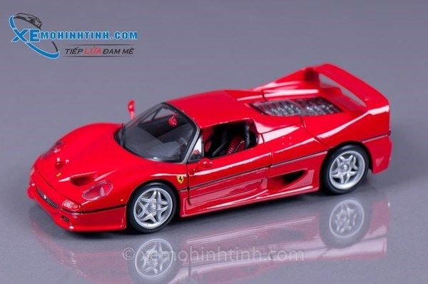 XE MÔ HÌNH FERRARI F50 1:18 BBURAGO (ĐỎ)