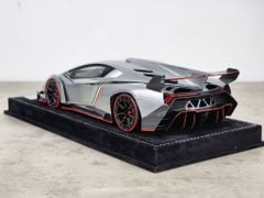 Xe Mô Hình Supercar Veneno Series 1:18 HH Model ( Gun Metal Grey )