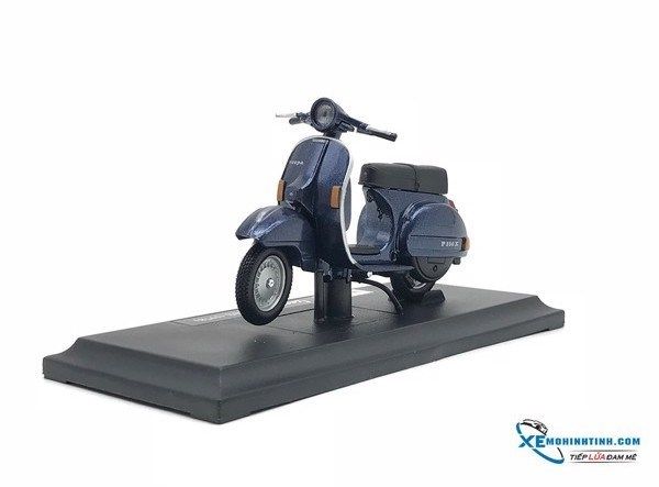 Vespa P150X (1978) 1:18 Maisto Xanh Đen