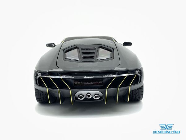 Xe Mô Hình Lamborghini Centenario 1:18 Maisto ( Xám Viền Vàng )