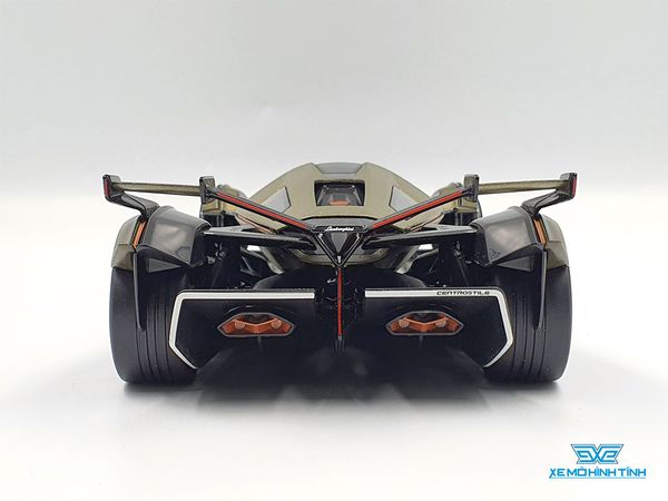 Xe Mô Hình Lambo V12 Vision Gran Turismo 1:18 Maisto ( Xanh Rêu Nhám )